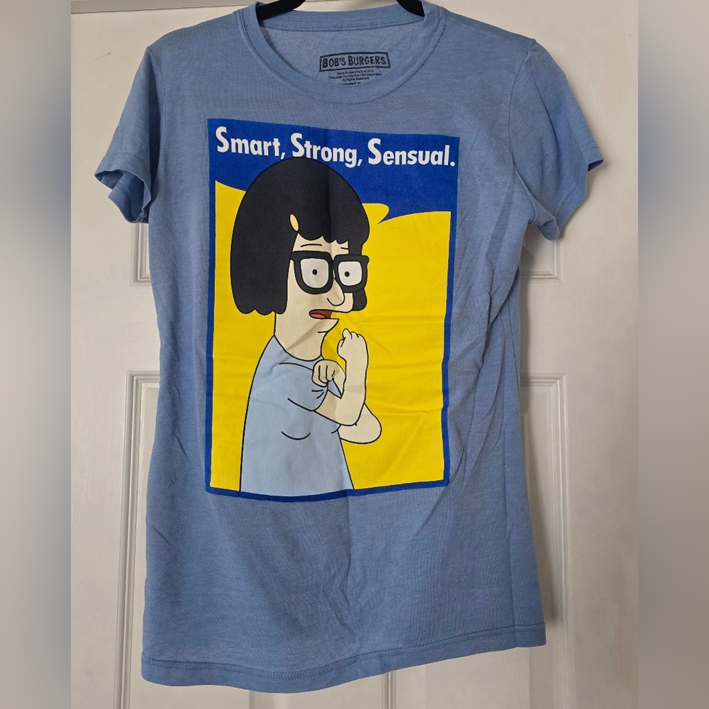 Bob's Burgers Blue Graphic T-Shirt